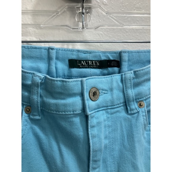 Lauren Ralph Lauren Modern Skinny Jeans Teal Size‎ 8 - Picture 2 of 9